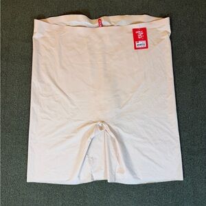 SPANX Mid Thigh Shaper Shorts Soft Nude 3X NWT High Waist Smoothing